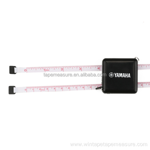 Black Square Portable Mini Tape Measure